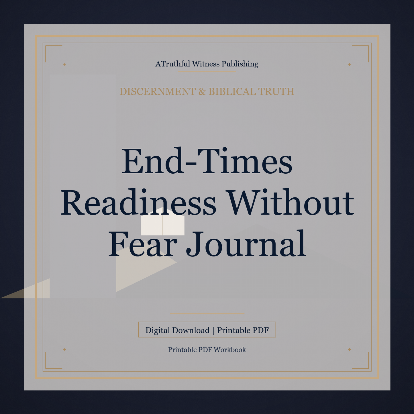 end-times-readiness-without-fear-journal cover