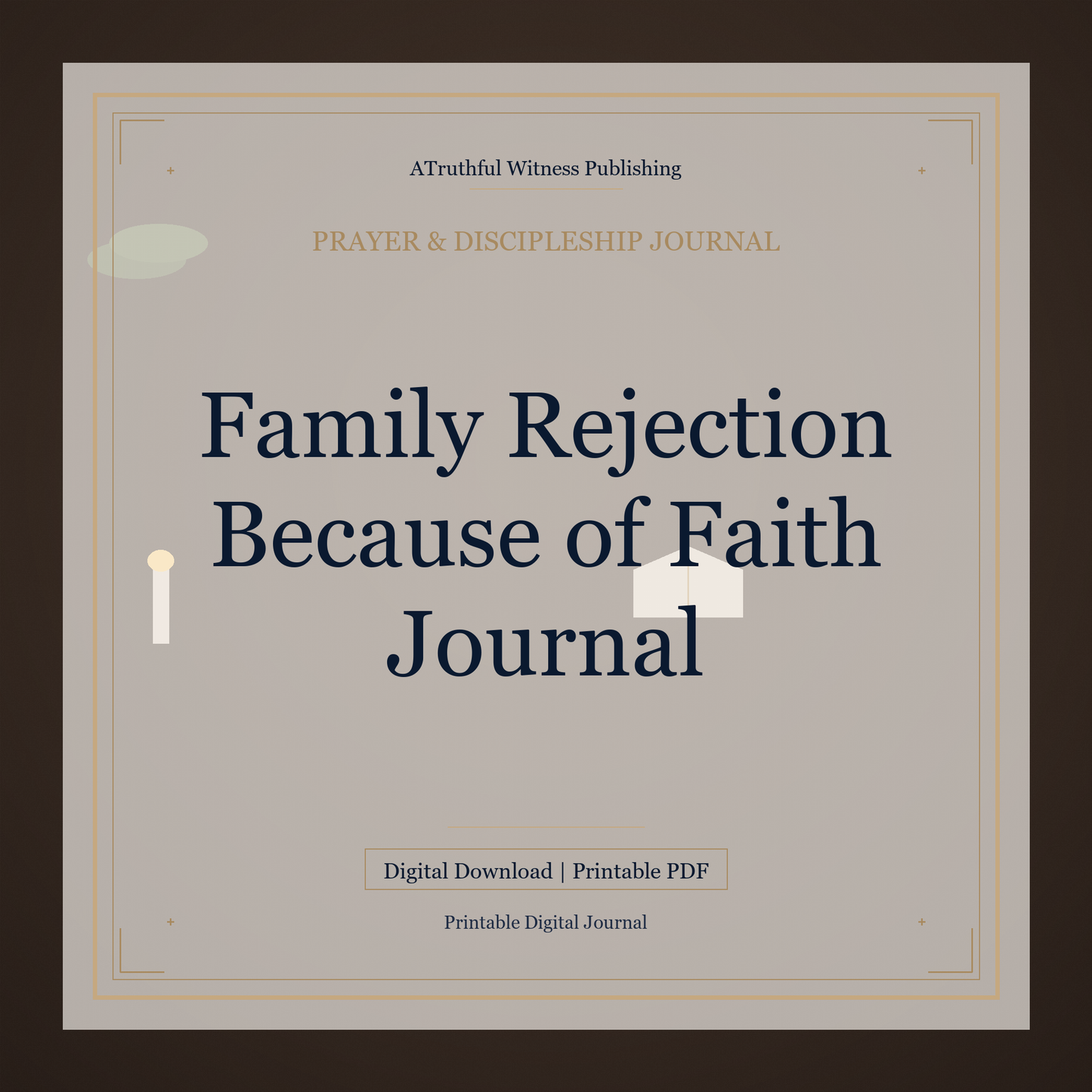 family-rejection-because-of-faith-journal cover