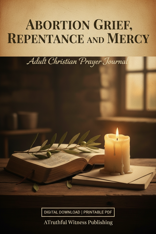 Abortion Grief, Repentance, and Mercy — Digital Download | Printable PDF