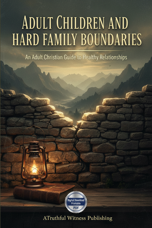 Adult Children and Hard Family Boundaries — Digital Download | Printable PDF
