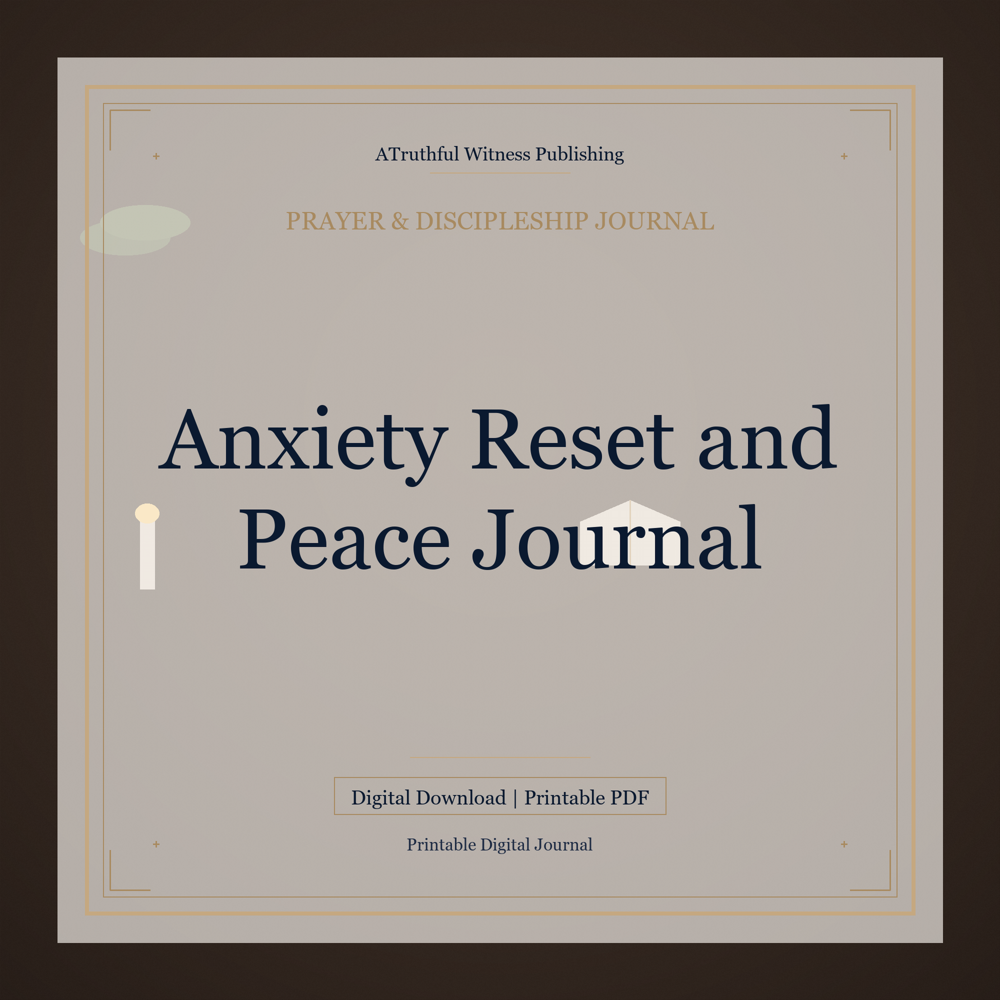 Anxiety Reset and Peace Journal