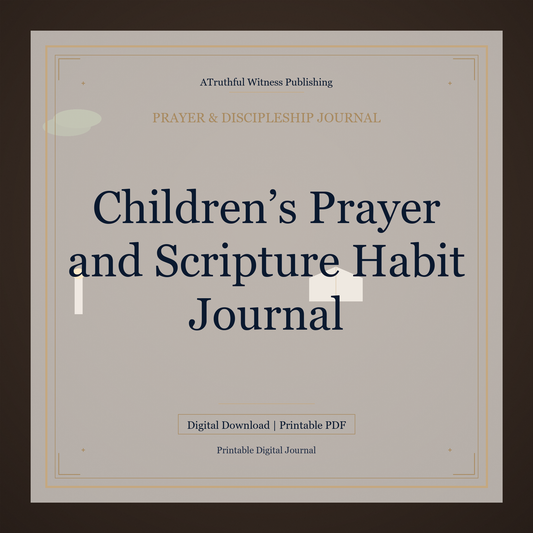 childrens-prayer-and-scripture-habit-journal cover