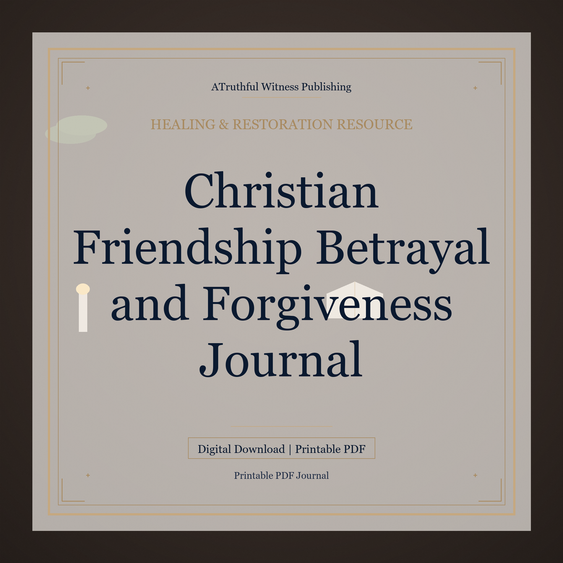 christian-friendship-betrayal-and-forgiveness-journal cover
