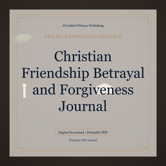 christian-friendship-betrayal-and-forgiveness-journal cover