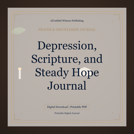 depression-scripture-and-steady-hope-journal cover