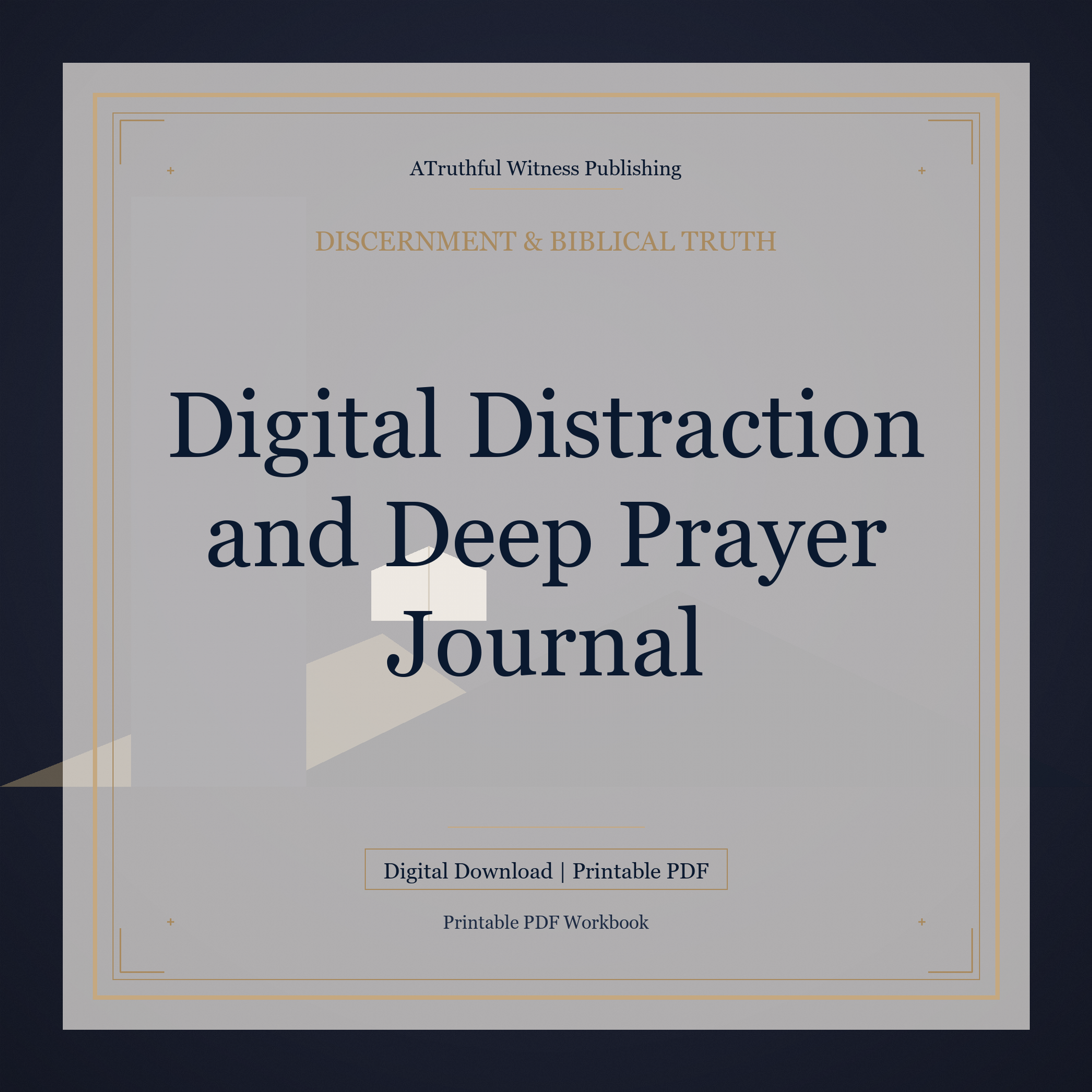 Digital Distraction and Deep Prayer Journal
