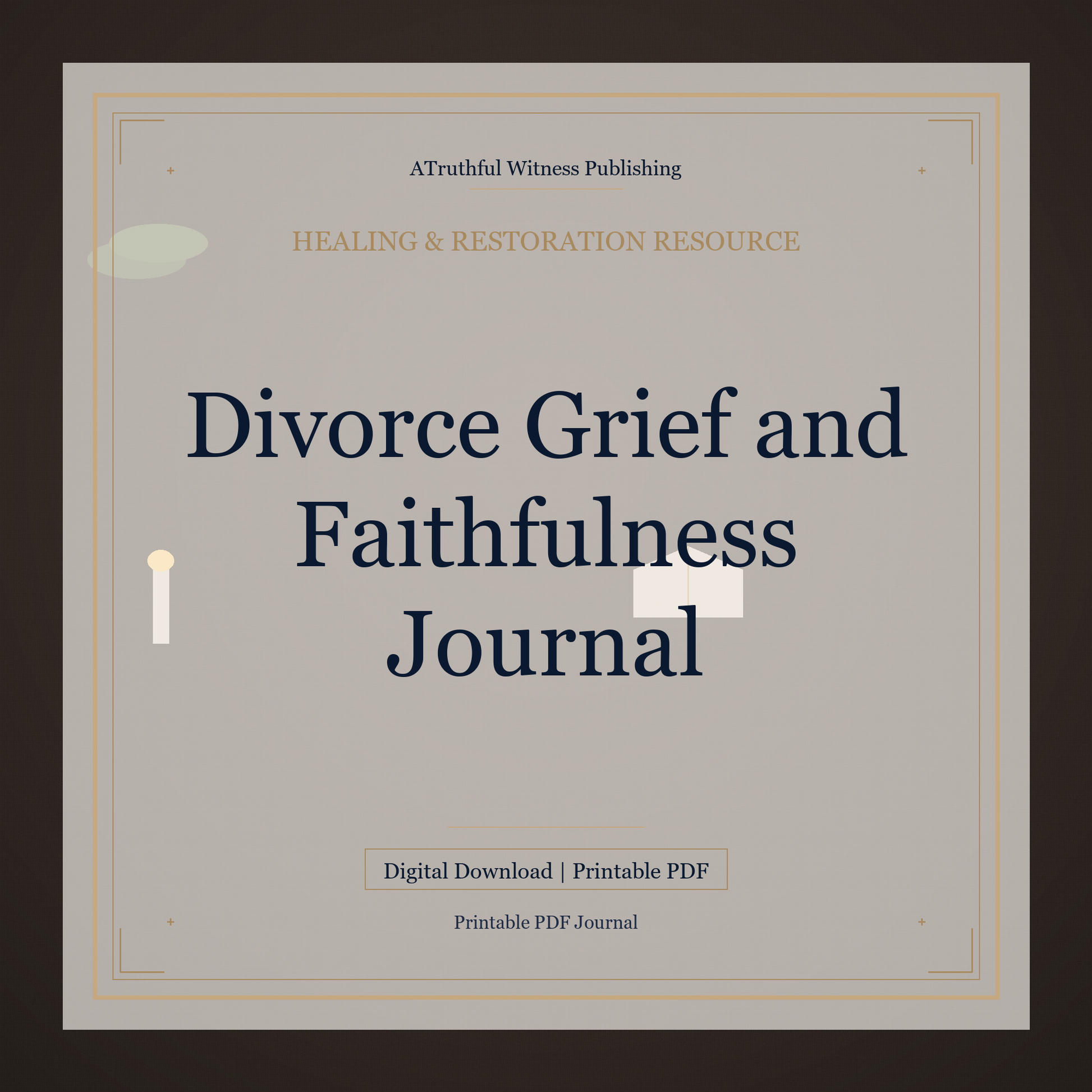 divorce-grief-and-faithfulness-journal cover