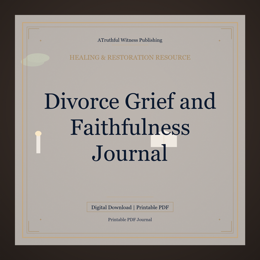 divorce-grief-and-faithfulness-journal cover