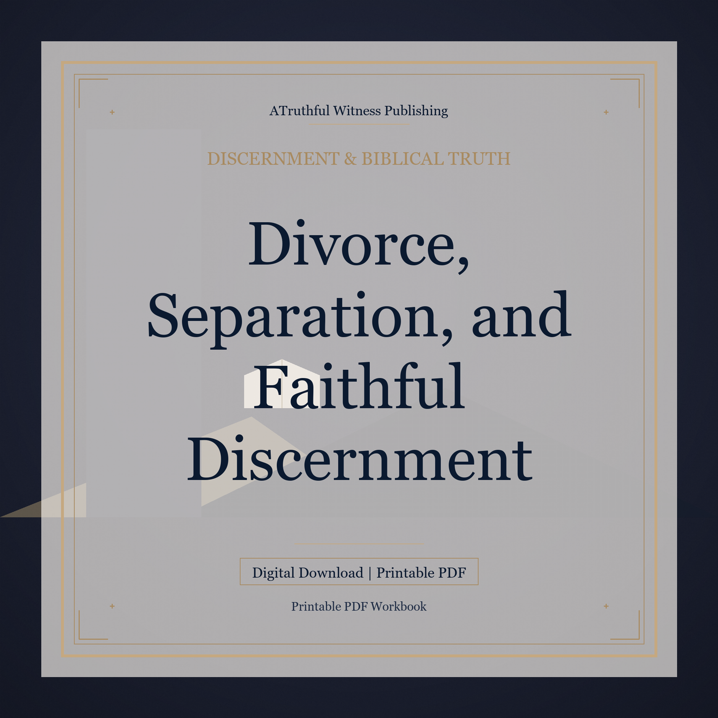 Divorce, Separation, and Faithful Discernment
