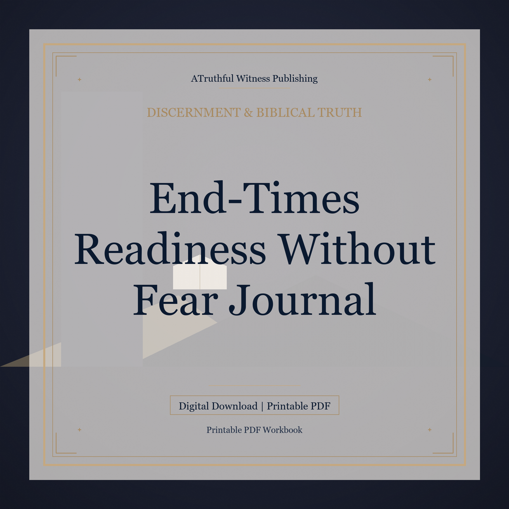 end-times-readiness-without-fear-journal cover