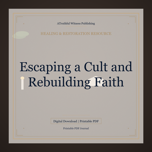 Escaping a Cult and Rebuilding Faith