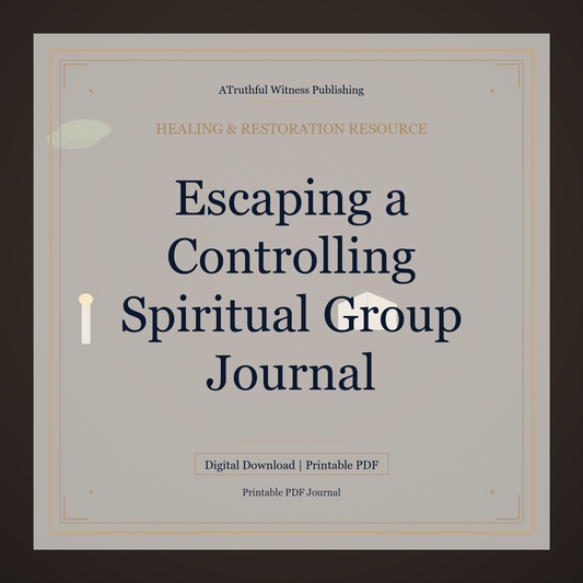 escaping-controlling-spiritual-group-journal cover