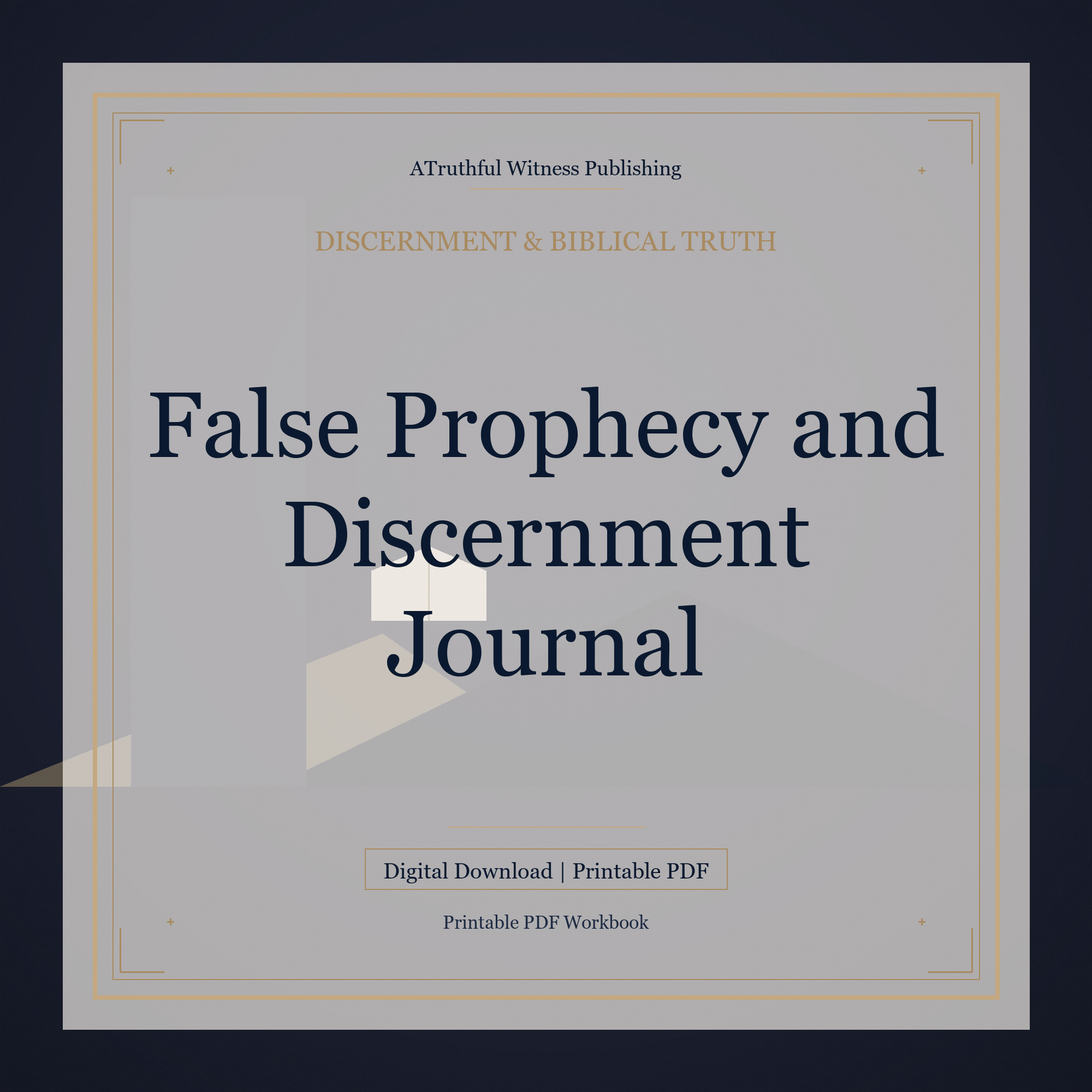 false-prophecy-and-discernment-journal cover