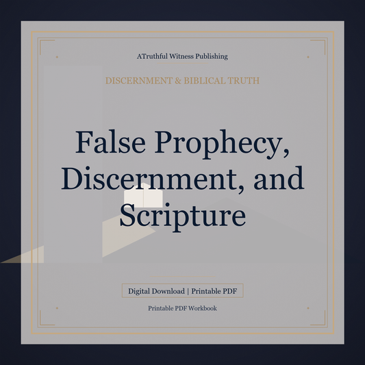 False Prophecy, Discernment, and Scripture