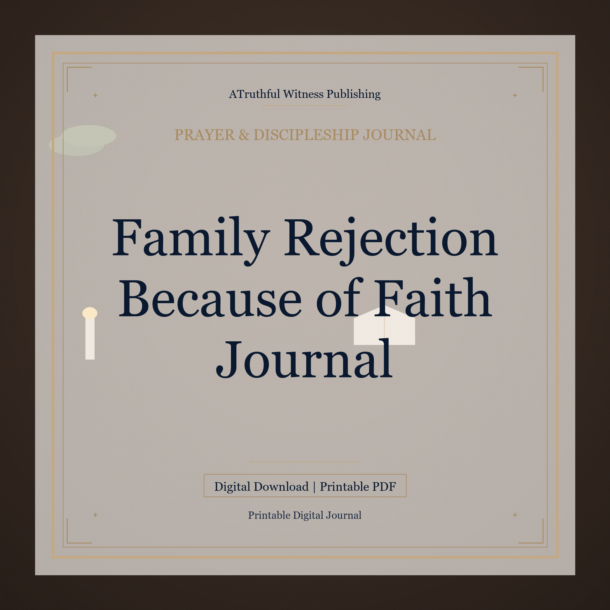 family-rejection-because-of-faith-journal cover
