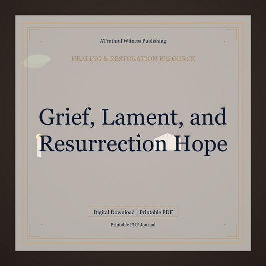 Grief, Lament, and Resurrection Hope
