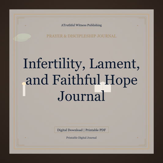 Infertility, Lament, and Faithful Hope Journal