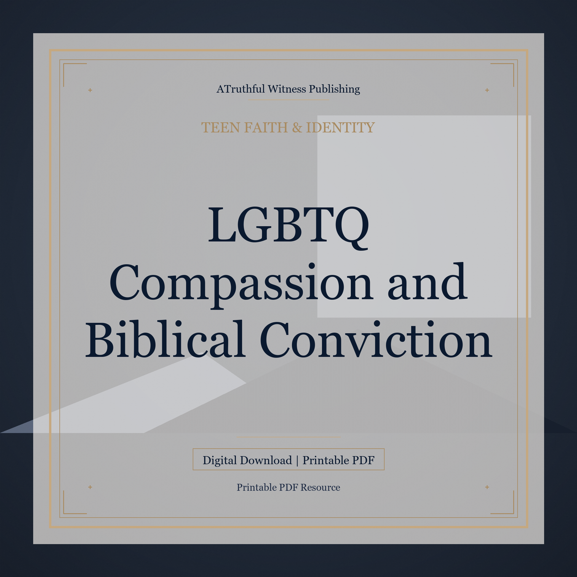 LGBTQ Compassion and Biblical Conviction