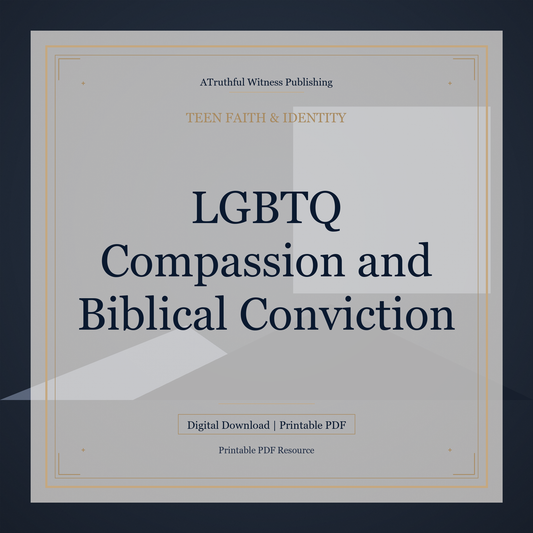 LGBTQ Compassion and Biblical Conviction