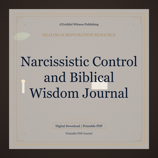 narcissistic-control-and-biblical-wisdom-journal cover