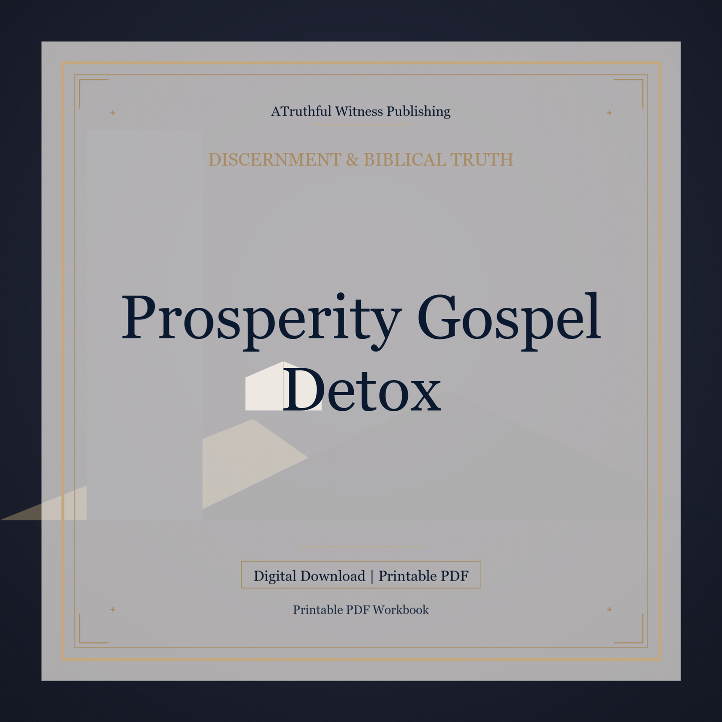 Prosperity Gospel Detox