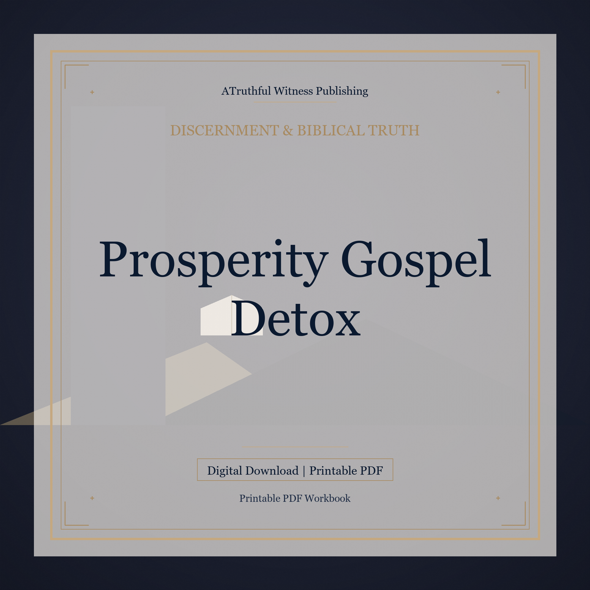 Prosperity Gospel Detox