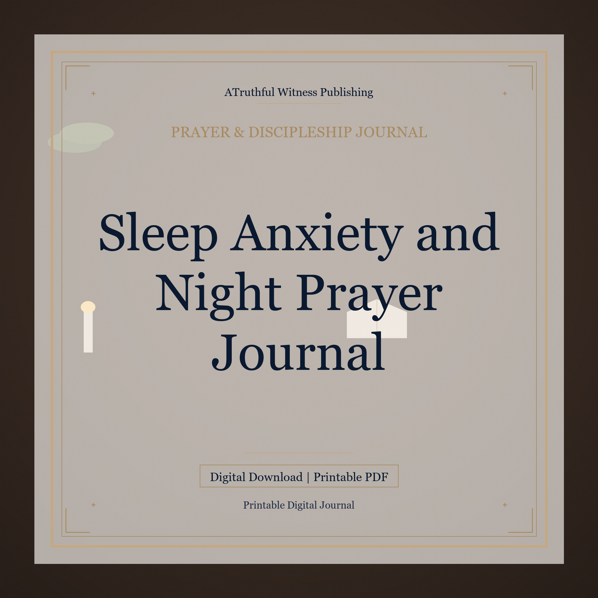 Sleep Anxiety and Night Prayer Journal