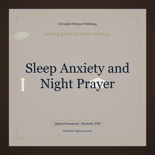 Sleep Anxiety and Night Prayer