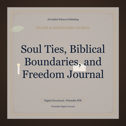 soul-ties-biblical-boundaries-and-freedom-journal cover
