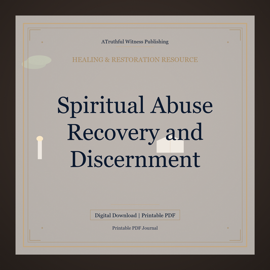 Spiritual Abuse Recovery and Discernment