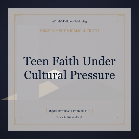 Teen Faith Under Cultural Pressure