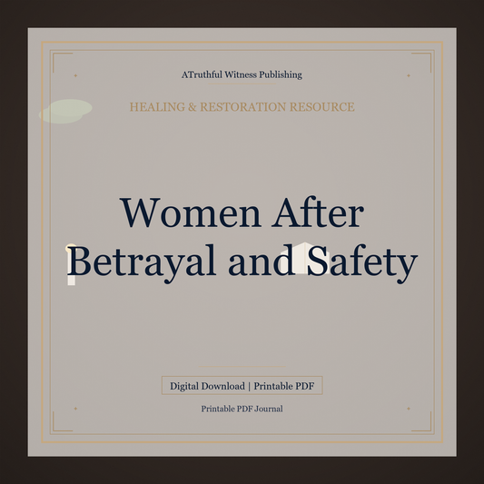 Women After Betrayal and Safety
